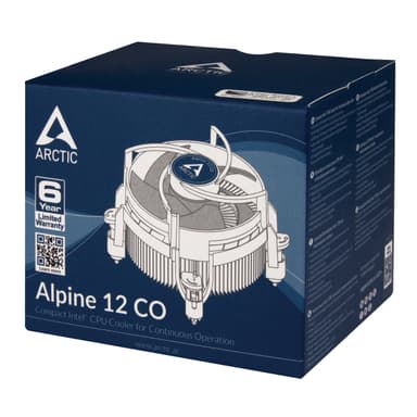 ARCTIC Alpine 12 CO Processor Køler 9,2 cm Sort, Sølv