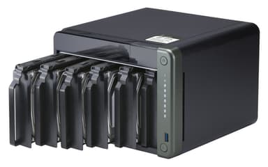 QNAP TS-653D NAS Tower Ethernet LAN Sort J4125