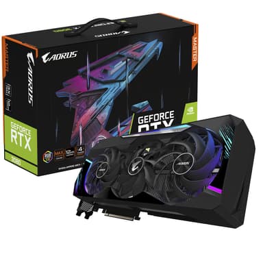 Gigabyte AORUS GeForce RTX 3080 MASTER 12G NVIDIA 12 GB GDDR6X