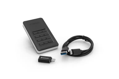 Verbatim Store'n'Go 256 GB Sort, Sølv
