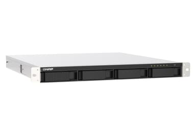 QNAP TS-453DU-RP NAS Stativ (1U) Ethernet LAN Sort, Grå J4125