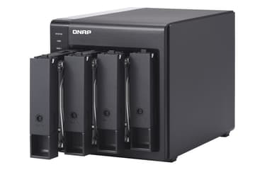 QNAP TR-004 drevkabinet HDD/SSD kabinet Sort 2.5/3.5"