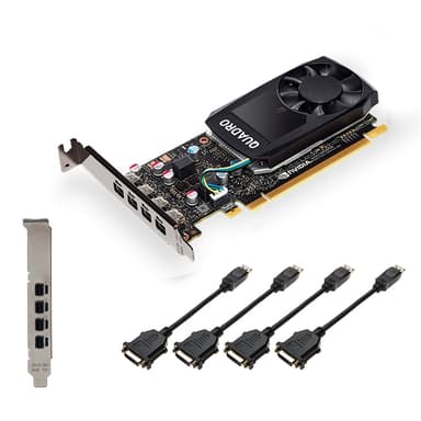 PNY VCQP620DVIV2-PB grafikkort NVIDIA Quadro P620 V2 2 GB GDDR5