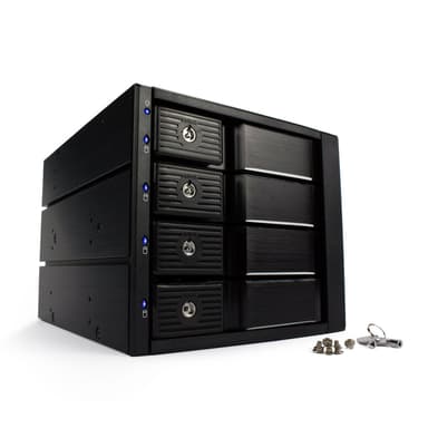 Fantec BP-SA3141 HDD kabinet Sort 3.5"