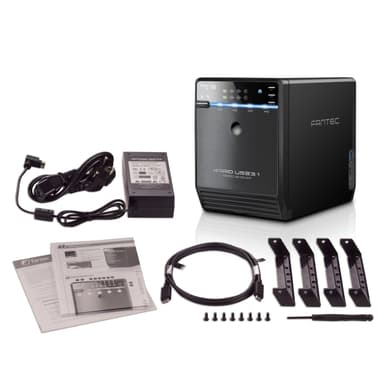 Fantec QB-35U31R disk array Tower Sort