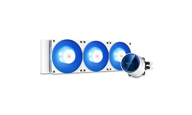 DeepCool CASTLE 360EX A-RGB WH Processor All-in-one liquid cooler 12 cm Hvid 1 stk