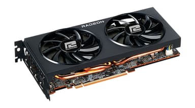PowerColor AXRX 6700 10GBD6-3DH/OC grafikkort AMD Radeon RX 6700 10 GB GDDR6