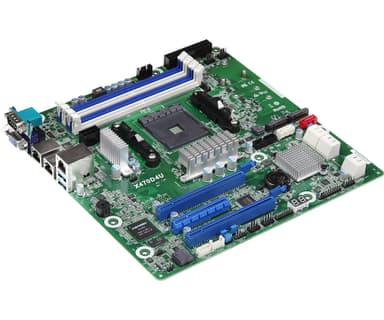 Asrock X470D4U bundkort AMD X470 Stik AM4 micro ATX