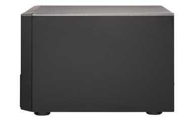 QNAP TL-D800C drevkabinet HDD/SSD kabinet Sort, Grå 2.5/3.5"