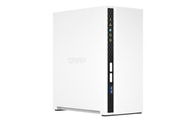 QNAP TS-233 NAS & lagringsserver Mini Tower Ethernet LAN Hvid