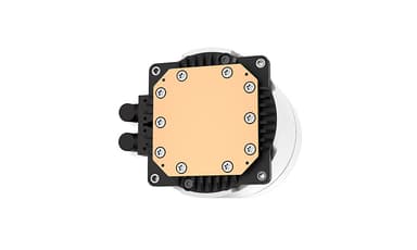 DeepCool CASTLE 360EX A-RGB WH Processor All-in-one liquid cooler 12 cm Hvid 1 stk