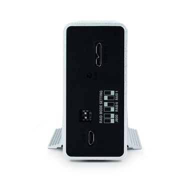 Fantec mobiRAID X2 HDD/SSD kabinet Hvid 2.5"