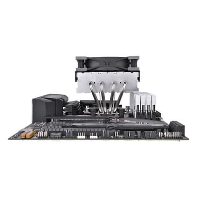 Thermaltake Toughair 110 Processor Køler 12 cm Sort, Sølv