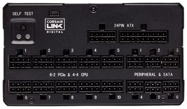 Corsair AX1600i enhed til strømforsyning 1600 W ATX Sort