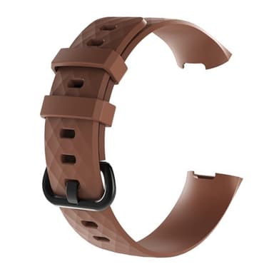 Silikonerem Fitbit Charge 3 - Coffee