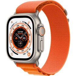 Apple Watch Ultra 49mm GPS+CEL Titanium M (Orange / Alpine Loop)