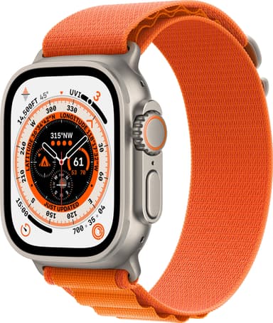 Apple Watch Ultra 49mm GPS+CEL Titanium L (Orange / Alpine Loop)