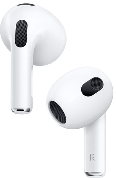 Apple AirPods 3rd gen (2022) trådløse høretelefoner med Lightning-etui |