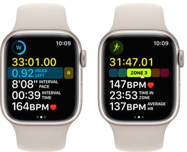Apple Watch Series 8 41mm Cellular (starlight alu./starlight sportsbånd)