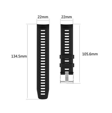 Garmin instinct silikonerem - Sort