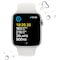 Apple Watch SE 2nd Gen 44 mm GPS (Silver Alu/White sportsbånd)