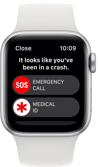 Apple Watch SE 2nd Gen 40 mm LTE (Silver Alu/White sportsbånd)