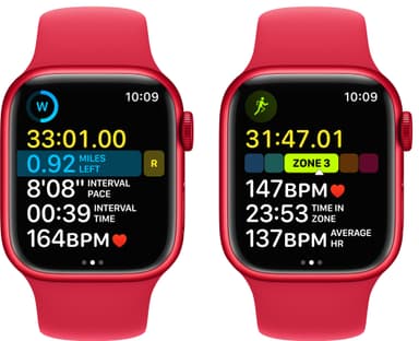 Apple Watch Series 8 41mm Cellular (PRODUCT RED alu./PRODUCT RED sportsbånd)