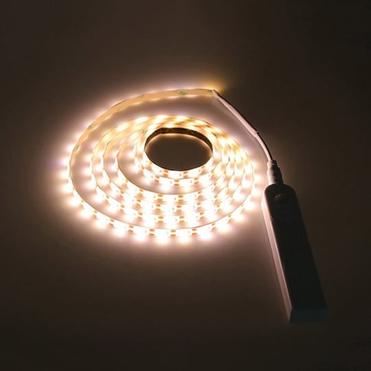Lille bitte godt peddling LED-belysning under møbler Batteri Varm hvid | Elgiganten