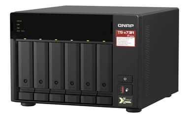 QNAP TS-673A NAS Tower Ethernet LAN Sort V1500B