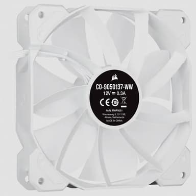 Corsair SP120 RGB ELITE Computerkabinet Ventilator 12 cm Hvid 3 stk