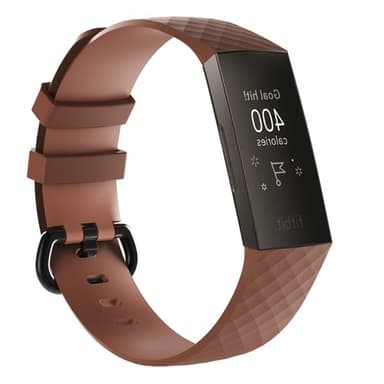 Silikonerem Fitbit Charge 3 - Coffee