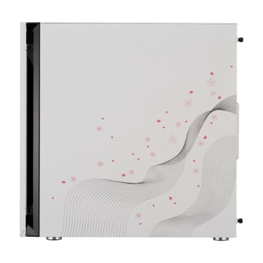 Cooler Master Silencio S400 Sakura Limited Edition Mini Tower Grå, Lyserød, Hvid