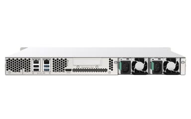 QNAP TS-453DU-RP NAS Stativ (1U) Ethernet LAN Sort, Grå J4125