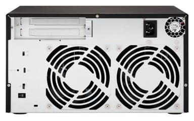 QNAP TL-D800C drevkabinet HDD/SSD kabinet Sort, Grå 2.5/3.5"