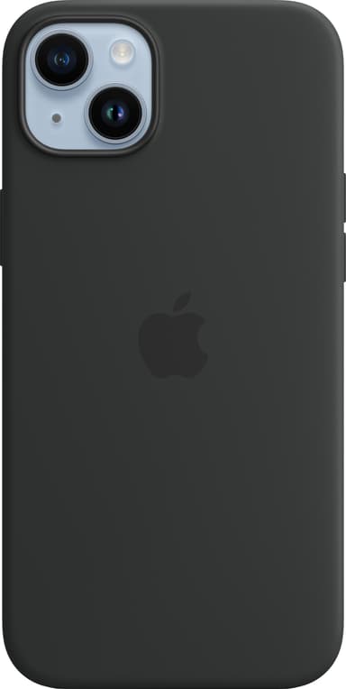 iPhone 14 Plus silikoneetui (midnight)