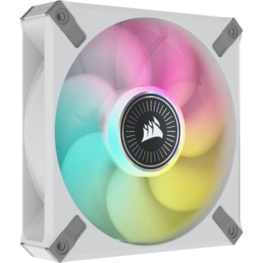Corsair iCUE ML120 RGB ELITE Computerkabinet Ventilator 12 cm Hvid 1 stk