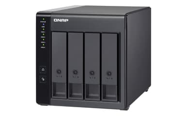 QNAP TR-004 drevkabinet HDD/SSD kabinet Sort 2.5/3.5"