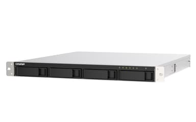 QNAP TS-453DU-RP NAS Stativ (1U) Ethernet LAN Sort, Grå J4125
