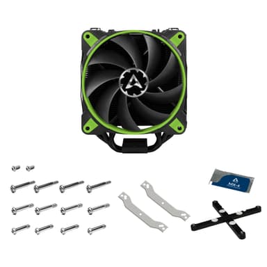 ARCTIC Freezer 33 eSports Edition Processor Køler 12 cm Sort, Grøn