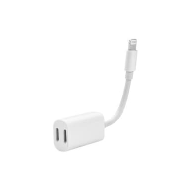 Headset- og Lydadapter til iPhone 7/ 7 Plus - Hovedtelefon og Ladekabel