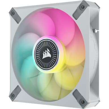Corsair iCUE ML120 RGB ELITE Computerkabinet Ventilator 12 cm Hvid 1 stk