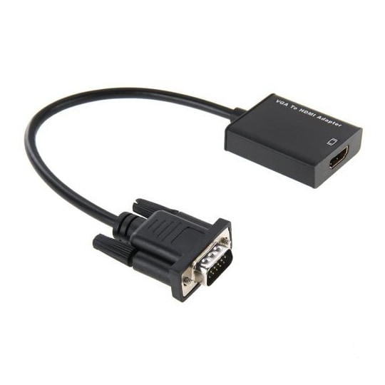 samtale Saks partikel VGA til HDMI 4K Ultra HD Konverter | Elgiganten
