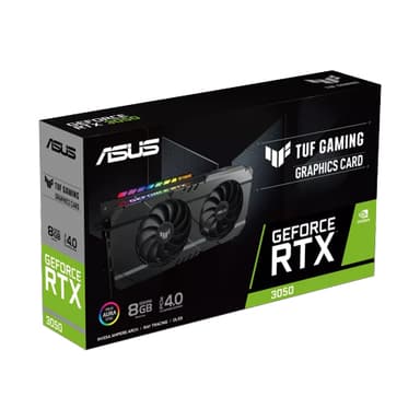 ASUS 90YV0HM5-M0NA00 grafikkort NVIDIA GeForce RTX 3050 8 GB GDDR6