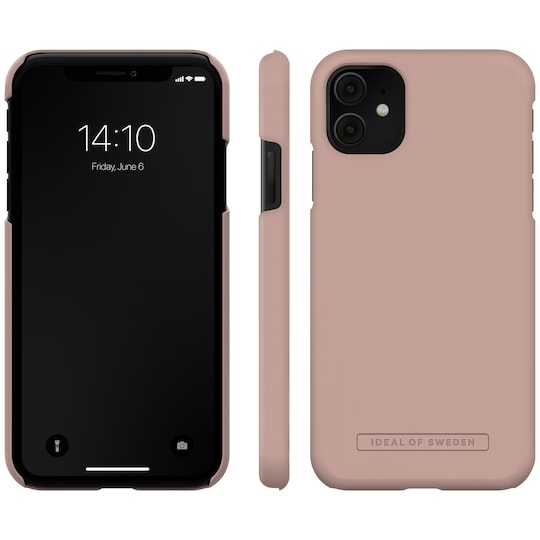 IDEAL OF SWEDEN Seamless iPhone 11/XR cover (lyserødt)