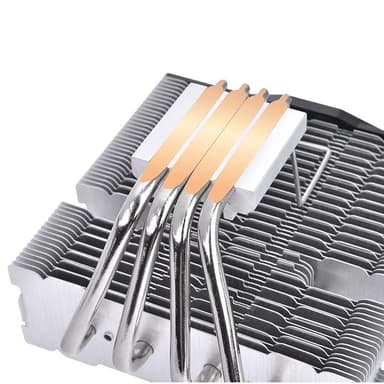 Thermaltake Toughair 110 Processor Køler 12 cm Sort, Sølv
