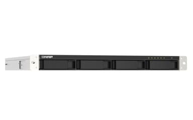 QNAP TS-453DU-RP NAS Stativ (1U) Ethernet LAN Sort, Grå J4125