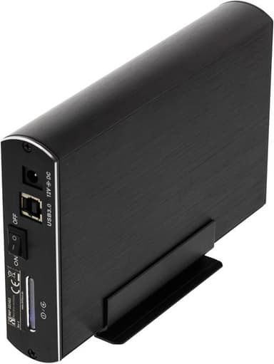 Deltaco MAP-GD34U3 drevkabinet HDD kabinet Sort 3.5"