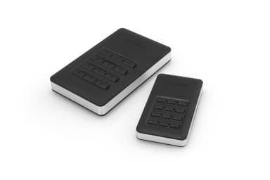 Verbatim Store'n'Go ekstern harddisk 1000 GB Sort, Sølv