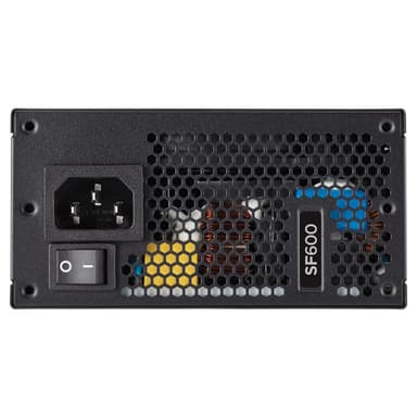 Corsair SF600 enhed til strømforsyning 600 W 24-pin ATX SFX Sort