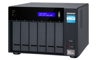 QNAP TVS-672X NAS Tower Ethernet LAN Sort